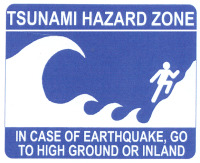 Hazard Zone Sign
